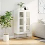 Aparador de acero blanco 68x39x123 cm de , Aparadores - Ref: Foro24-853361, Precio: 173,43 €, Descuento: %