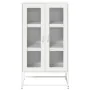 Aparador de acero blanco 68x39x123 cm de , Aparadores - Ref: Foro24-853361, Precio: 173,43 €, Descuento: %