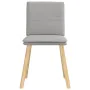 Sillas de comedor 6 uds tela gris nube de , Sillas de comedor - Ref: Foro24-3315634, Precio: 314,58 €, Descuento: %