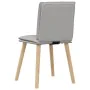 Sillas de comedor 6 uds tela gris nube de , Sillas de comedor - Ref: Foro24-3315634, Precio: 314,58 €, Descuento: %