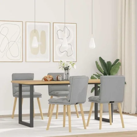 Sillas de comedor 4 uds tela gris nube von , Essstühle - Ref: Foro24-3315402, Preis: 215,20 €, Rabatt: %