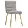 Sillas de comedor 4 uds tela gris nube von , Essstühle - Ref: Foro24-3315402, Preis: 215,20 €, Rabatt: %