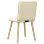 Sillas de comedor 4 unidades tela color crema by , dining chairs - Ref: Foro24-3315327, Price: 200,61 €, Discount: %