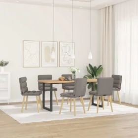 Sillas de comedor 6 unidades de tela gris taupe von , Essstühle - Ref: Foro24-3315669, Preis: 322,37 €, Rabatt: %