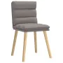 Sillas de comedor 6 unidades de tela gris taupe de , Sillas de comedor - Ref: Foro24-3315669, Precio: 322,37 €, Descuento: %