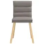 Sillas de comedor 6 unidades de tela gris taupe de , Sillas de comedor - Ref: Foro24-3315669, Precio: 322,37 €, Descuento: %