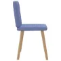 Sillas de comedor 6 uds tela azul jeans de , Sillas de comedor - Ref: Foro24-3315524, Precio: 296,50 €, Descuento: %