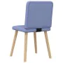 Sillas de comedor 6 uds tela azul jeans de , Sillas de comedor - Ref: Foro24-3315524, Precio: 296,50 €, Descuento: %
