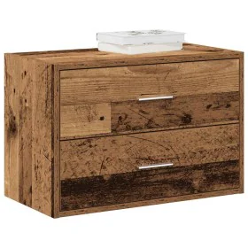 Armario con 2 cajones madera vieja 60x31x40cm madera ingeniería by , Drawers - Ref: Foro24-858835, Price: 56,18 €, Discount: %