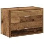 Armario con 2 cajones madera vieja 60x31x40cm madera ingeniería de , Cajoneras - Ref: Foro24-858835, Precio: 56,18 €, Descuen...