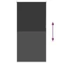 Estor Enrollable Opaco negro 70x130 cm Tela Ancho 65,7 cm de , Persianas y estores - Ref: Foro24-4010836, Precio: 21,11 €, De...