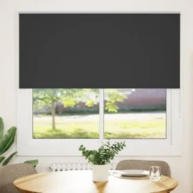 Estor Enrollable Opaco negro 165x130 cm Tela Ancho 161,6 cm de , Persianas y estores - Ref: Foro24-4010855, Precio: 30,84 €, ...