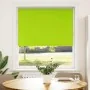 Estor Enrollable Opaco hojas verde 95x130 cm Tela Ancho 90,7 cm de , Persianas y estores - Ref: Foro24-4011231, Precio: 19,08...