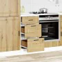 Mueble bajo de cocina porto roble artesano madera reconstituida de , Armarios de cocina - Ref: Foro24-854229, Precio: 88,32 €...