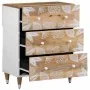 Aparadores 2 uds de madera maciza de mango 60x33,5x75 cm de , Taquillas y armarios de almacenamiento - Ref: Foro24-3310133, P...