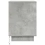 Mesilla de noche con luces LED gris hormigón 38x34x50 cm de , Mesitas de noche - Ref: Foro24-861289, Precio: 57,56 €, Descuen...
