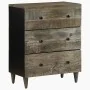Aparadores 3 uds de madera maciza de mango gris claro de , Taquillas y armarios de almacenamiento - Ref: Foro24-3310017, Prec...