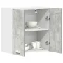Armario de pared de cocina madera de ingeniería gris hormigón de , Armarios de cocina - Ref: Foro24-861228, Precio: 45,40 €, ...