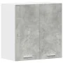Armario de pared de cocina madera de ingeniería gris hormigón de , Armarios de cocina - Ref: Foro24-861228, Precio: 45,40 €, ...
