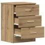 Mesitas de noche 2 uds madera roble artisan 38x35x55 cm von , Nachttische - Ref: Foro24-861127, Preis: 102,54 €, Rabatt: %