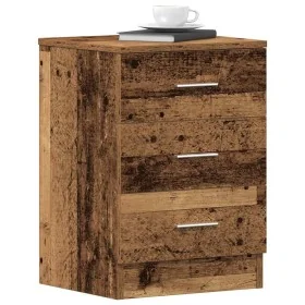 Mesitas noche 2uds madera contrachapada madera vieja 38x35x55cm de , Mesitas de noche - Ref: Foro24-861125, Precio: 111,08 €,...