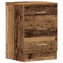 Mesitas noche 2uds madera contrachapada madera vieja 38x35x55cm de , Mesitas de noche - Ref: Foro24-861125, Precio: 111,08 €,...