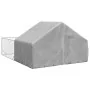 Caseta perros exterior con corral 4x3x1,9 m acero galvanizado de , Casetas para perros - Ref: Foro24-3329241, Precio: 214,56 ...