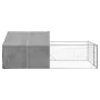 Caseta perros exterior con corral 5x2x1,5 m acero galvanizado de , Casetas para perros - Ref: Foro24-3329236, Precio: 190,48 ...