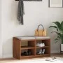 Banco de recibidor SANDNES madera maciza de pino 87x40x50 cm by , Benches for halls and storage - Ref: Foro24-4010457, Price:...