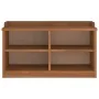 Banco de recibidor SANDNES madera maciza de pino 87x40x50 cm by , Benches for halls and storage - Ref: Foro24-4010457, Price:...