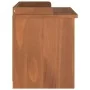 Banco de recibidor SANDNES madera maciza de pino 87x40x50 cm by , Benches for halls and storage - Ref: Foro24-4010457, Price:...