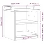 Banco de recibidor SANDNES madera maciza de pino 45x40x50 cm von , Bänke für Hallen und Lager - Ref: Foro24-4010443, Preis: 7...