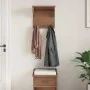 Perchero de pared SANDNES madera maciza pino 43x30x42cm by , Hat and coat racks - Ref: Foro24-4010455, Price: 39,99 €, Discou...