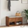Banco de recibidor SANDNES madera maciza de pino 87x40x50 cm von , Bänke für Hallen und Lager - Ref: Foro24-4010460, Preis: 1...