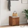 Banco de recibidor SANDNES madera maciza de pino 45x40x50 cm by , Benches for halls and storage - Ref: Foro24-4010448, Price:...