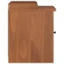 Banco de recibidor SANDNES madera maciza de pino 45x40x50 cm by , Benches for halls and storage - Ref: Foro24-4010448, Price:...