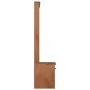 Perchero de entrada SANDENS 45x40x159,5cm madera maciza de pino by , Benches for halls and storage - Ref: Foro24-4010481, Pri...