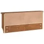 Perchero de pared SANDNES madera maciza de pino 87x12x35 cm de , Percheros para sombreros y abrigos - Ref: Foro24-4010469, Pr...