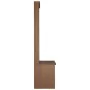 Perchero de entrada SANDENS madera maciza de pino 87x40x159,5cm by , Benches for halls and storage - Ref: Foro24-4010488, Pri...