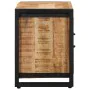 Mueble de TV madera maciza de mango rugosa 80x30x40 cm de , Muebles TV - Ref: Foro24-4013587, Precio: 201,69 €, Descuento: %