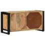 Mueble de TV madera maciza de mango rugosa 80x30x40 cm de , Muebles TV - Ref: Foro24-4013587, Precio: 201,69 €, Descuento: %