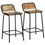 Taburetes de barra 2 uds 46x35,5x80 madera maciza reciclada de , Taburetes de cocina - Ref: Foro24-4013532, Precio: 130,15 €,...