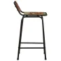 Taburetes de barra 2 uds 46x35,5x80 madera maciza reciclada de , Taburetes de cocina - Ref: Foro24-4013532, Precio: 130,15 €,...