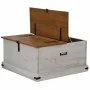 Baúl de almacenamiento HALDEN blanco 91x91x47 cm madera maciza de , Baúles de almacenamiento - Ref: Foro24-4018406, Precio: 2...