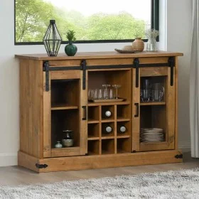 Aparador HALDEN 2 puertas correderas 112x40x80 cm de , Aparadores - Ref: Foro24-4018425, Precio: 333,74 €, Descuento: %