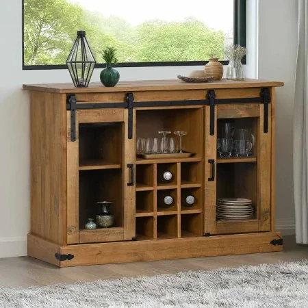 Aparador HALDEN 2 puertas correderas 112x40x80 cm de , Aparadores - Ref: Foro24-4018425, Precio: 333,74 €, Descuento: %