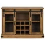 Aparador HALDEN 2 puertas correderas 112x40x80 cm de , Aparadores - Ref: Foro24-4018425, Precio: 333,74 €, Descuento: %
