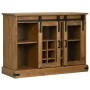 Aparador HALDEN 2 puertas correderas 112x40x80 cm de , Aparadores - Ref: Foro24-4018425, Precio: 333,74 €, Descuento: %