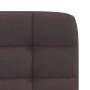 Sillas de comedor 2 unidades tela marrón oscuro de , Sillas de comedor - Ref: Foro24-4101095, Precio: 105,11 €, Descuento: %