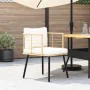 Sillón de jardín con cojines ratán sintético natural de , Sillas de jardín - Ref: Foro24-4108260, Precio: 114,97 €, Descuento: %